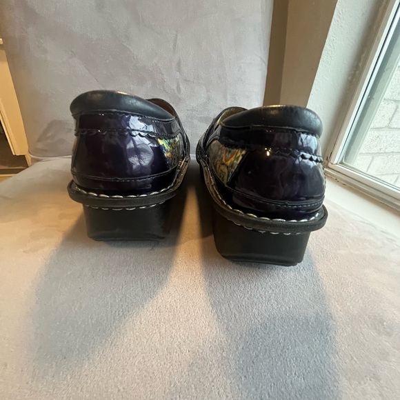 Alegria Black Mules Comfortable Slip-On Clogs unique design, fiesta - Picture 3 of 10